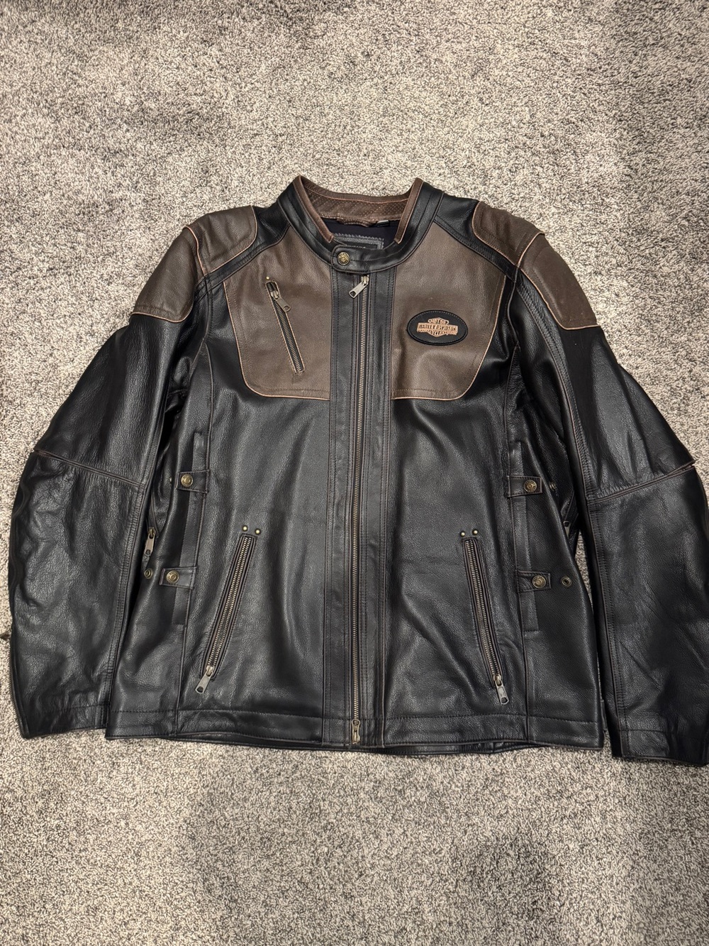 Harley Davidson Men’s Trostel Leather Jacket